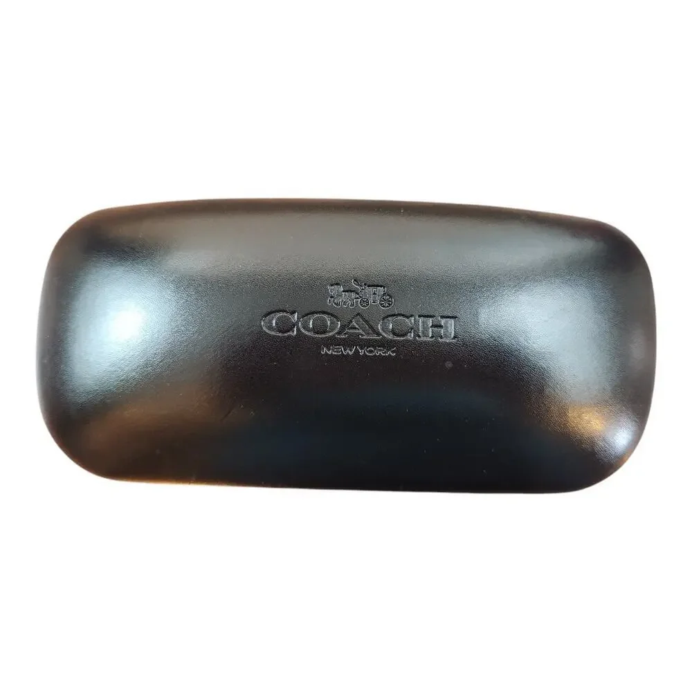 Coach‎ sunglasses glasses hard case black logo
